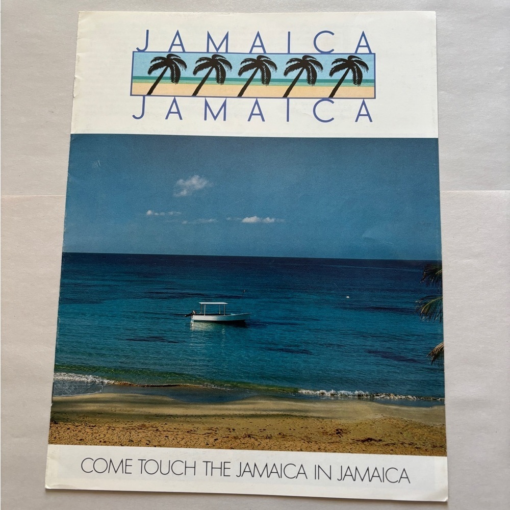 Vintage 1980’s Jamaica Jamaica Travel Catalog